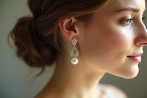 Braut Ohrringe: Eleganz für den schönsten Tag